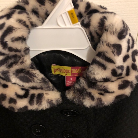 Penelope Mack Toddler Dress Coat with Beret - Picture 5 of 13